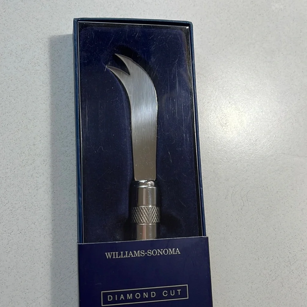 WILLIAMS- SONOMA Diamond Cut Bar Tools Bar Knife